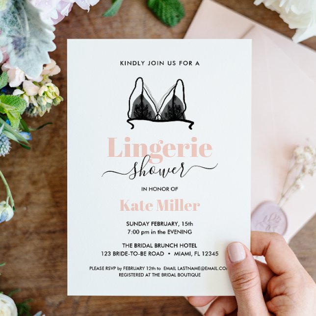 Lámina PRESUPUESTO Rosa Negro Ooh La Lingerie Bridal SHOW (Subido por el creador)
