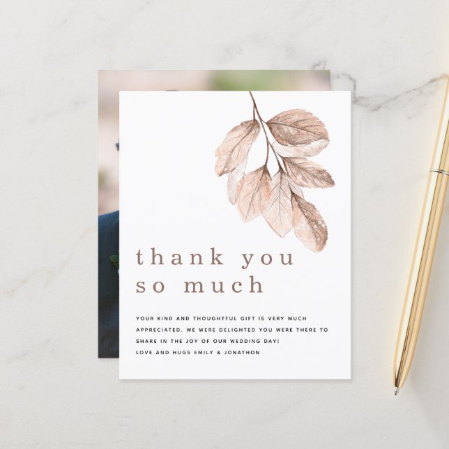 Lámina Presupuesto Rubor deja nueva foto gracias (Anverso/Reverso In Situ)