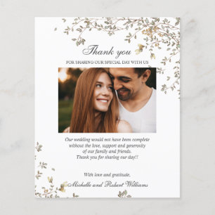 Lámina PRESUPUESTO RÚSTICO Summer Spring Foto GRACIAS QRc