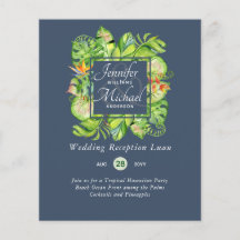 Presupuesto Saltos Tropicales Luau Boda Recepción 