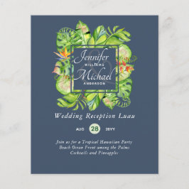 Lámina Presupuesto Saltos Tropicales Luau Boda Recepción 