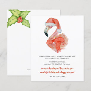 Lámina Presupuesto Santa Flamingo Hemos cambiado la tarje