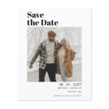 Presupuesto Sencilla Foto Moderna Guardar Las Tarj