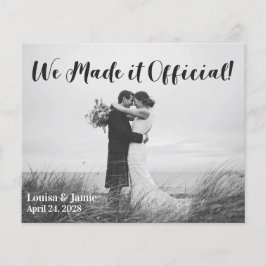 Lámina PRESUPUESTO Sencillo Lo hicimos Invitación oficial