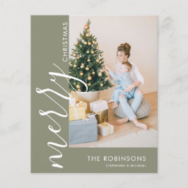 Lámina Presupuesto simple foto moderna Feliz Navidad