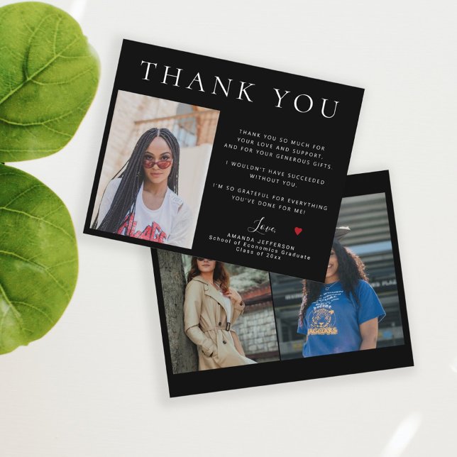 Lámina Presupuesto simple moderno 3 fotos graduación grac (Subido por el creador)