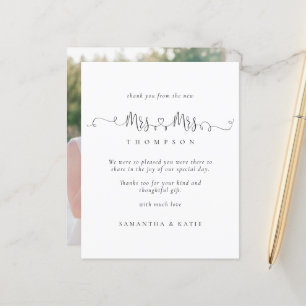 Lámina Presupuesto Sra. Rings Foto Boda Lesbiana Gracias