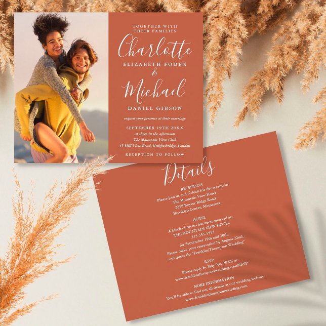 Lámina Presupuesto todo en una foto Invitación a la boda  (Subido por el creador)
