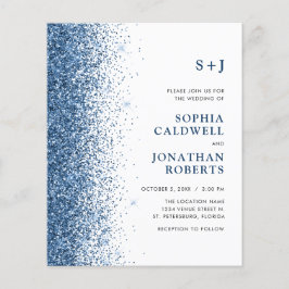 Lámina Presupuesto todo en una invitación de matrimonio P