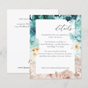 Lámina Presupuesto Turquesa y Rosa Desmayado V2