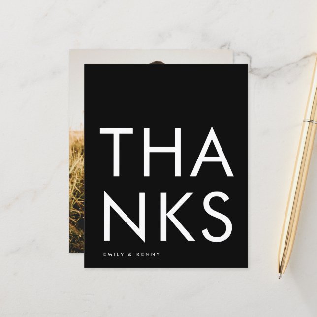 Lámina Presupuesto Ultra Moderno Gran Monograma Gracias (Anverso/Reverso In Situ)