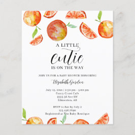 Lámina Presupuesto un poco de dinero en el camino a Baby 