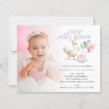 Presupuesto Un tonto de la foto de Goose Superposi