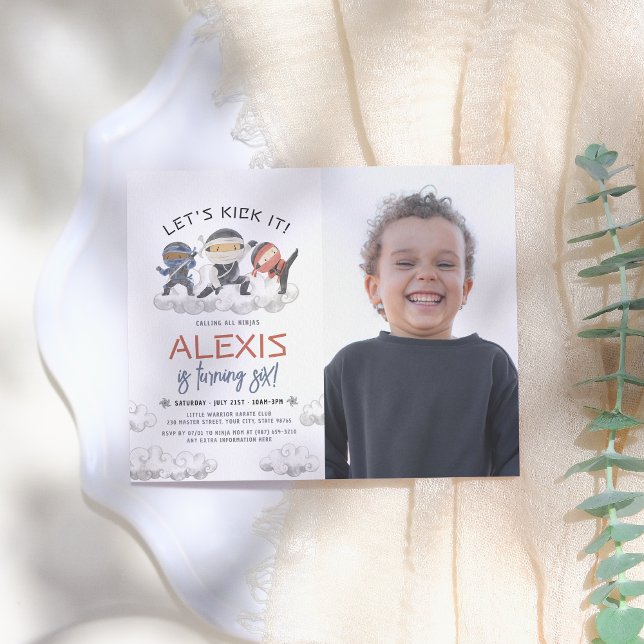 Lámina Presupuesto Vamos a patear la foto de Ninja Karate (Subido por el creador)