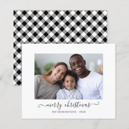 Lámina Presupuestos Búfalo con guión dorado Fotos navideñ