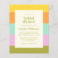 Presupuestos Estripas Geométricas Pasteles Ducha d