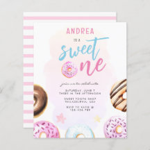 Primer cumpleaños de Budget Donut Sweet One Chica