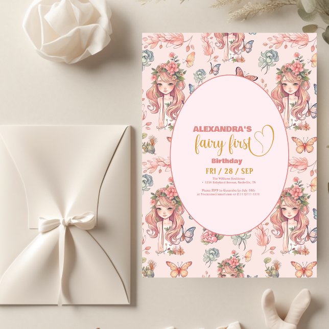 Lámina Primer cumpleaños del Chica del Boho de Presupuest (Subido por el creador)