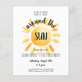 Lámina Primer Viaje Presupuestario En Torno A La Invitaci