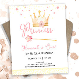 Lámina Princesa Corona Rosa Primer Chica Presupuesto por