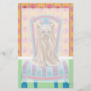 Lámina Princesa Corona Yorkie