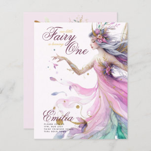 Lámina Princesa de Hadas Primer Cumpleaños o EDIT EDIT ED