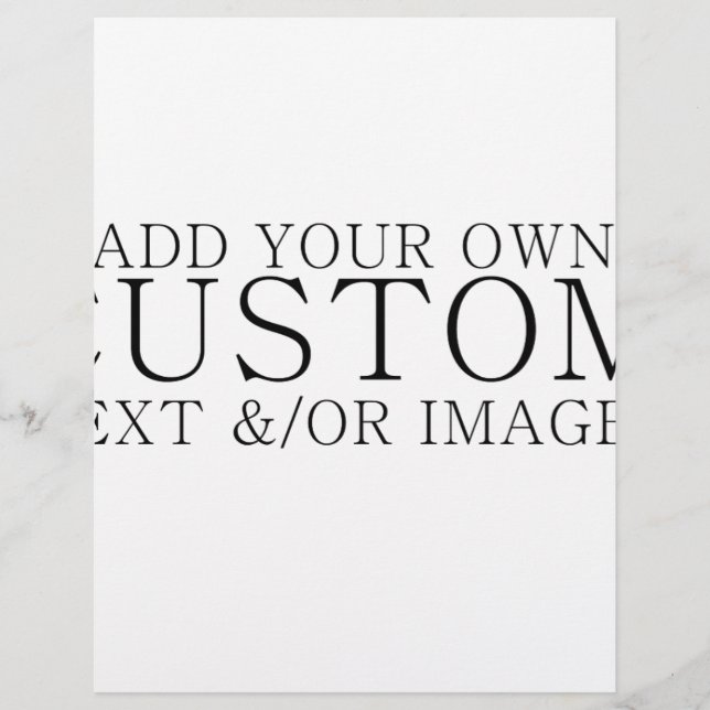 Lámina Producto personalizado (Anverso)