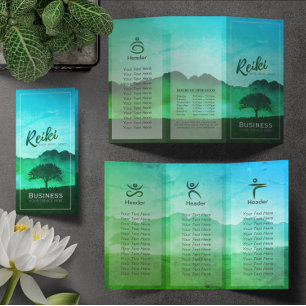 Lámina Profesor de Mediación de Yoga Maestro de Reiki Tri