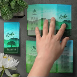 Lámina Profesor de Mediación de Yoga Maestro de Reiki Tri