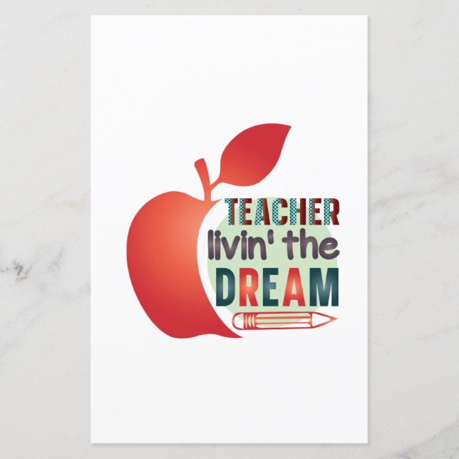 Lámina Profesor Viviendo el Sueño (Anverso)