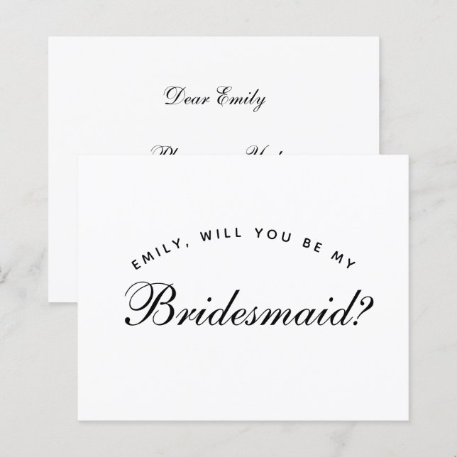 Lámina Propuesta de la dama de honor del presupuesto Simp (Anverso / Reverso)