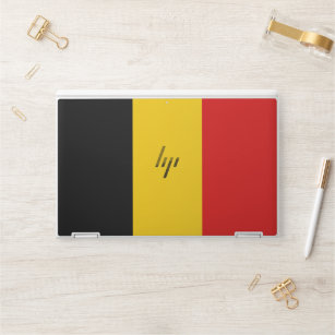 Lámina Protectora Para Portátil HP Bandera de Bélgica