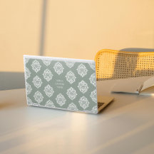 Clásico Damask Regency Pale Olive