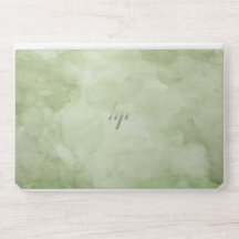 Elegante color de agua abstracto del sabio verde