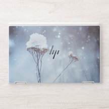 Flor de invierno congelada