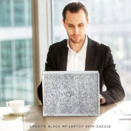 Lámina Protectora Para Portátil HP Granito negro