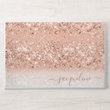 Rosa Purpurina Gold personalizado