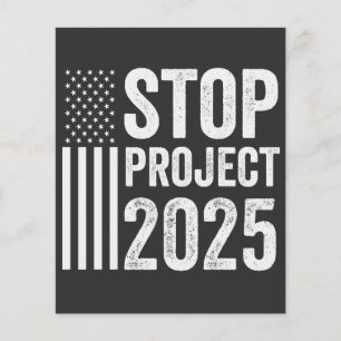 Lámina Proyecto 2025 Trump Estados Unidos