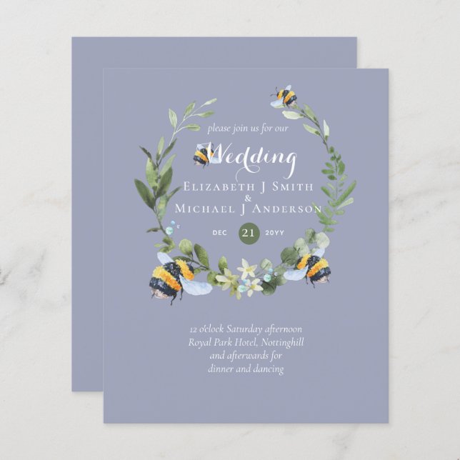 Lámina Proyecto de presupuesto para la ecologización Euca (Anverso / Reverso)