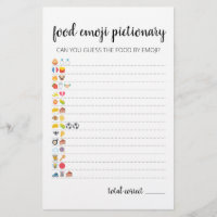 Prueba de juego de Emoji de alimentos con respuest