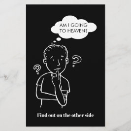 Lámina Prueba de la Biblia en el cielo