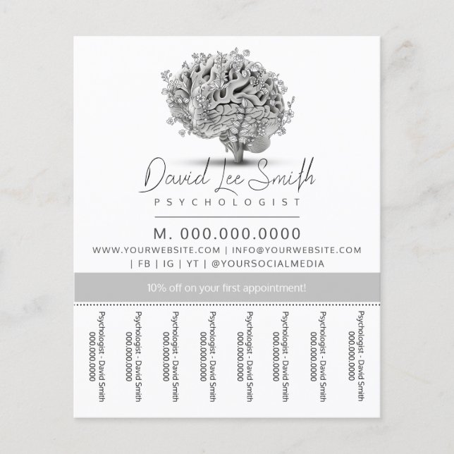 Lámina Psicólogo / Neuroólogo (Anverso)