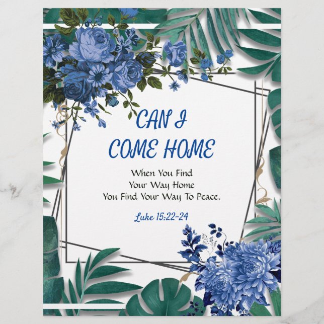 Lámina ¿Puedo encontrar mi camino de vuelta a casa en pap (Anverso)