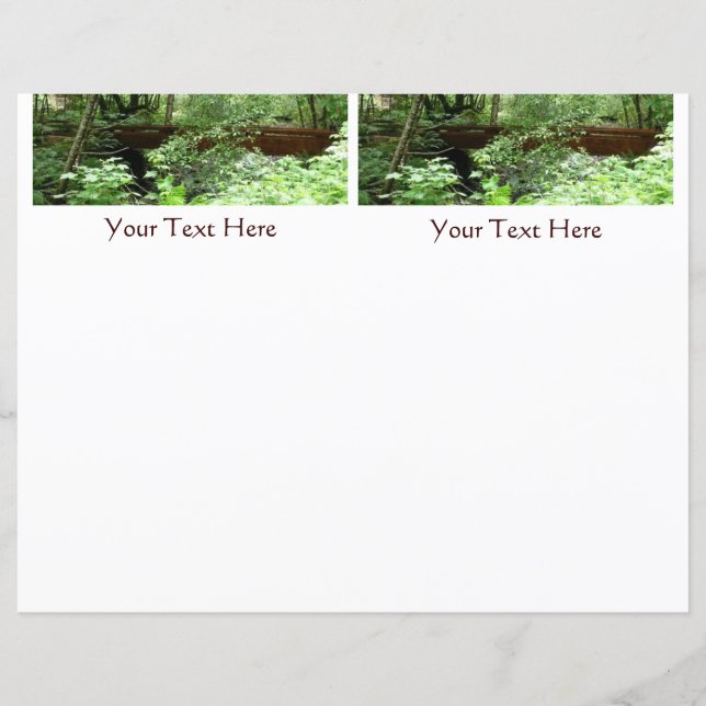 Lámina Puente Muir Woods I (Anverso)