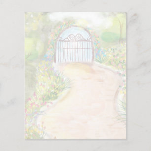 Lámina Puerta de jardín