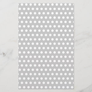 Lámina Puntos blancos en gris claro