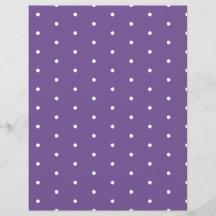 Puntos blancos sobre papel morado