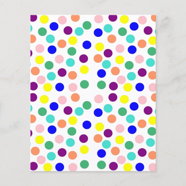 Lámina Puntos de colores (Anverso)