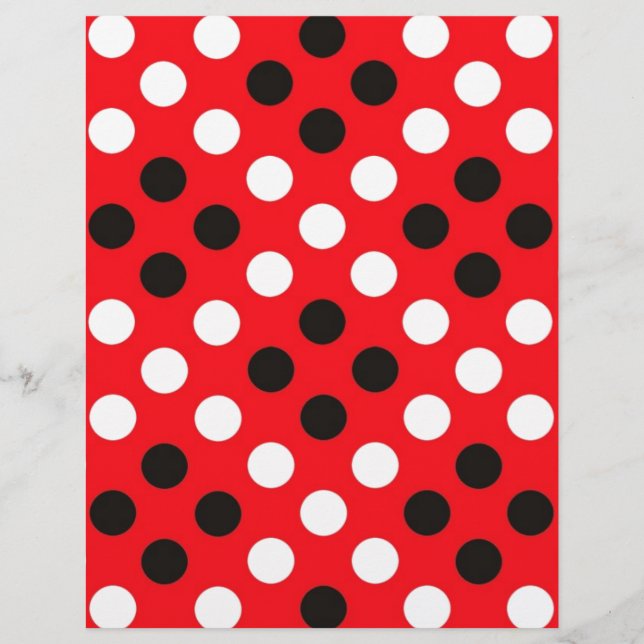 Lámina Puntos de polka (Anverso)