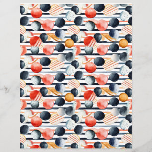 Lámina Puntos de Polka y franjas 3